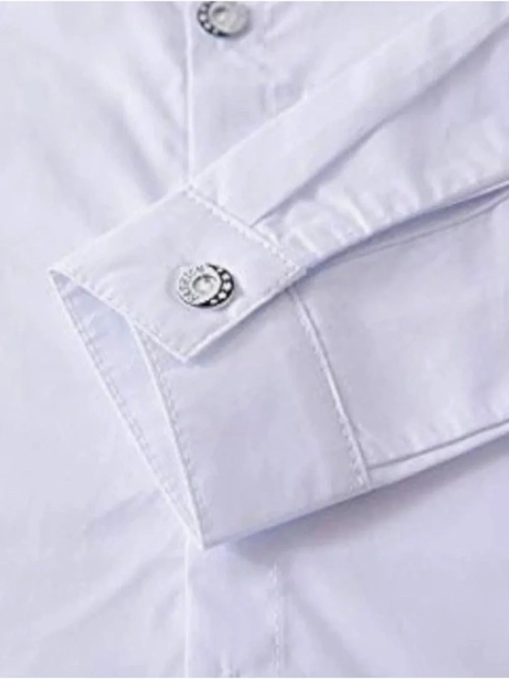 Stylish White Button-Down Shirt for Kids - Classic Look